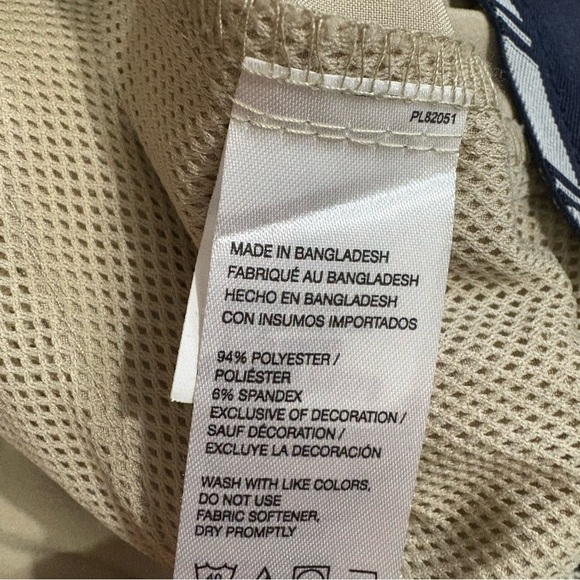 Izod Golf Shorts Beige Khaki Mens Sz 36 Preppy Outdoor - Picture 7 of 7